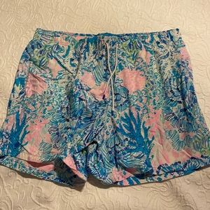 Men’s Lilly Pulitzer Swim Trunks